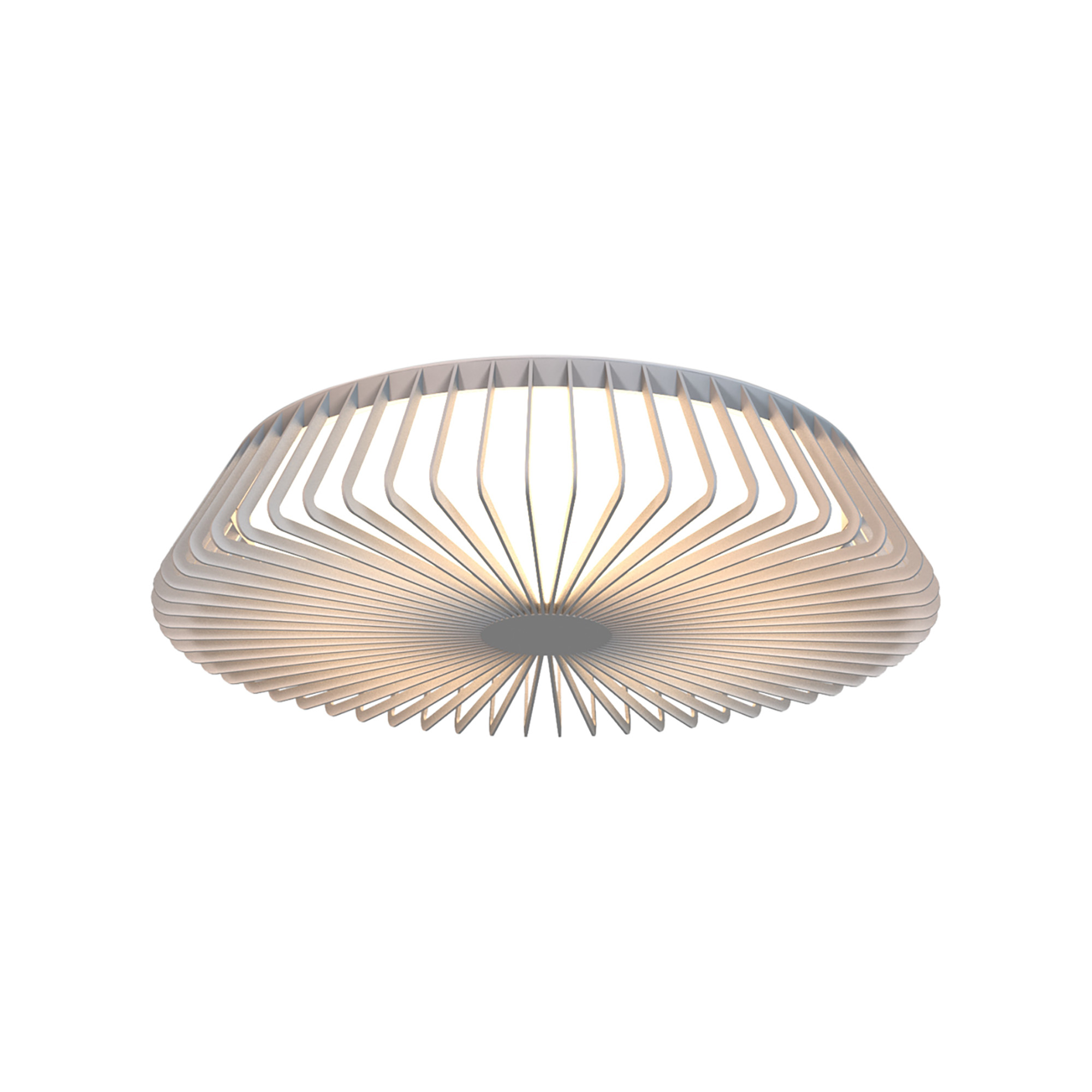 M7966  Himalaya Ceiling (Light Only) Dimmable 56W LED White